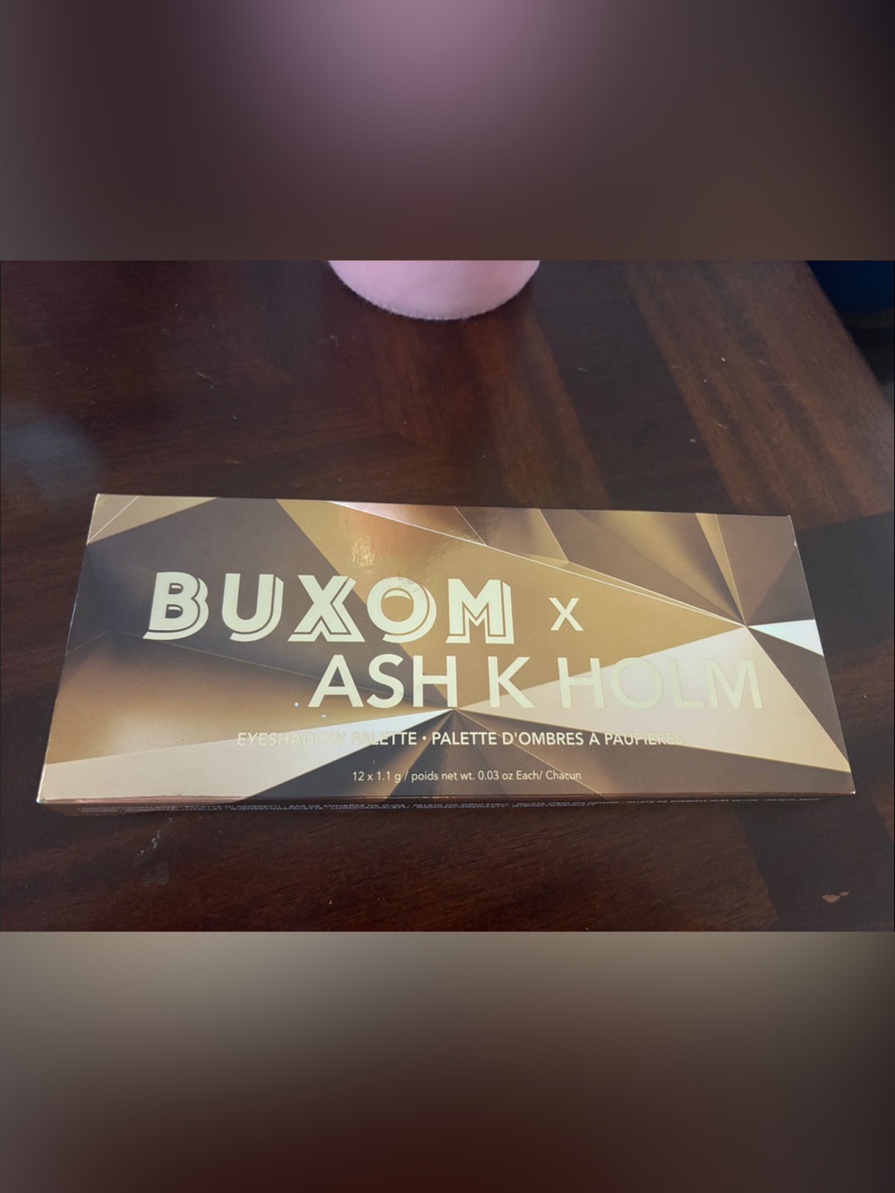 Buxom x Ash K Holm Metallic Bronze & Gold Eyeshadow Palette